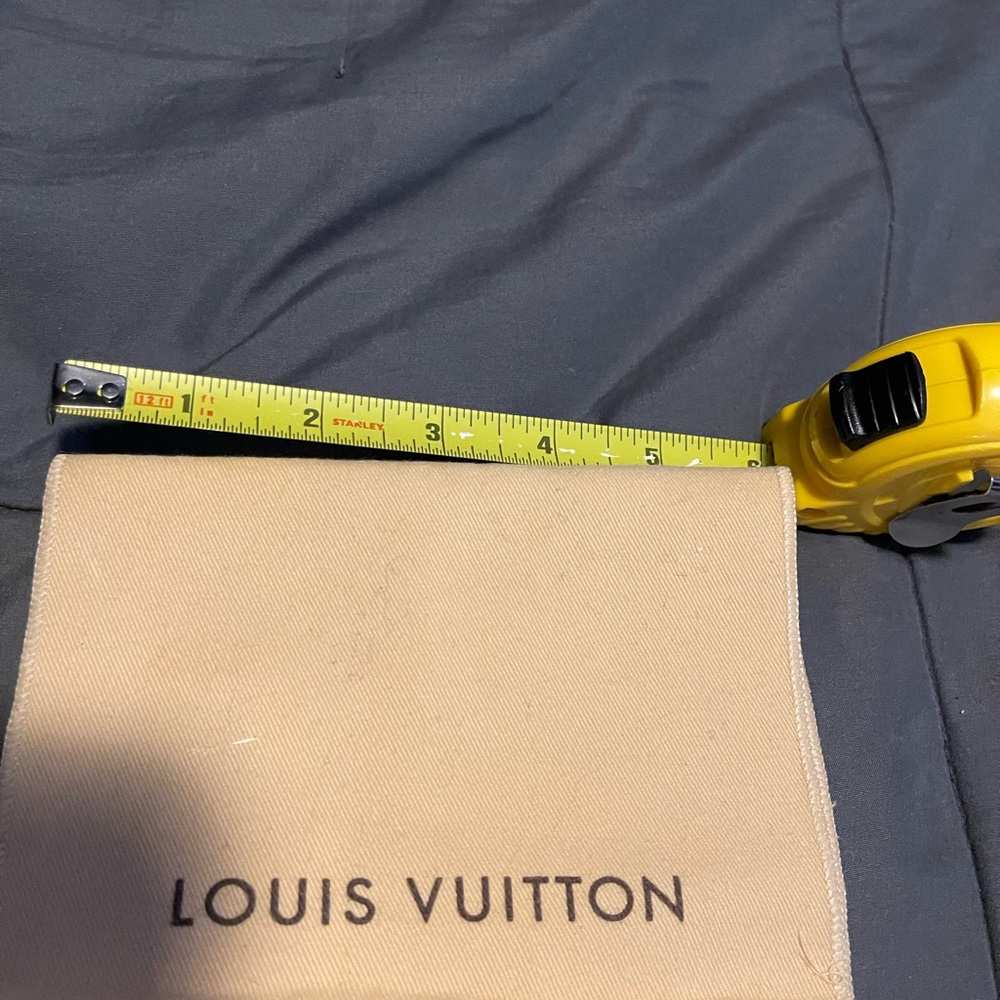 Louis Vuitton Beige Canvas Dust Pouch - Picture 2 of 2